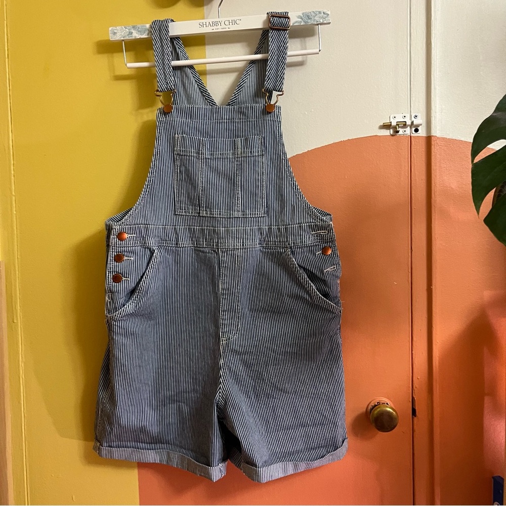 Pinstripe Overalls